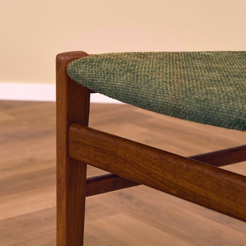 Swedish dining chairs in teak