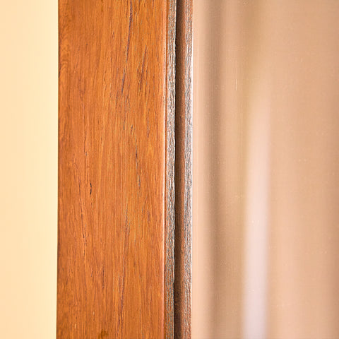 Mid-century mirror in teak