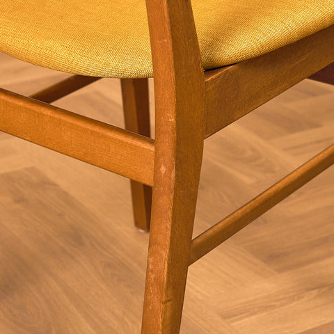 Dining chairs in teak & beech by Farstrup, model 210