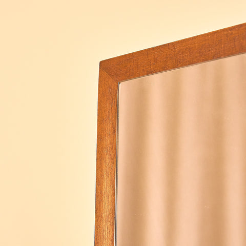 Swedish mirror in teak by AB Glass & Trä