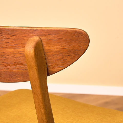 Dining chairs in teak & beech by Farstrup, model 210