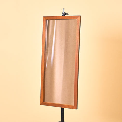 Mid-century mirror in teak by AB Nybrofabriken