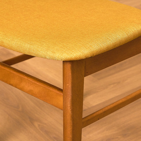 Dining chairs in teak & beech by Farstrup, model 210