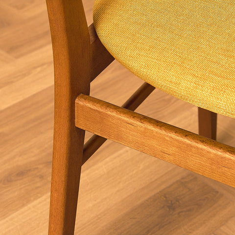 Dining chairs in teak & beech by Farstrup, model 210