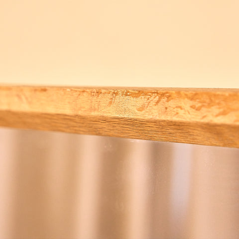 Swedish mirror in oak