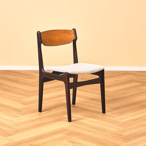 Danish dining chairs in Santos rosewood by Findahl