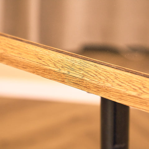 Swedish mirror in oak
