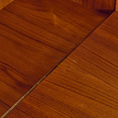 Swedish writing desk in teak by Lelångs Möbelfabrik, Bengtsfors