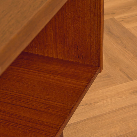 Swedish writing desk in teak by Lelångs Möbelfabrik, Bengtsfors