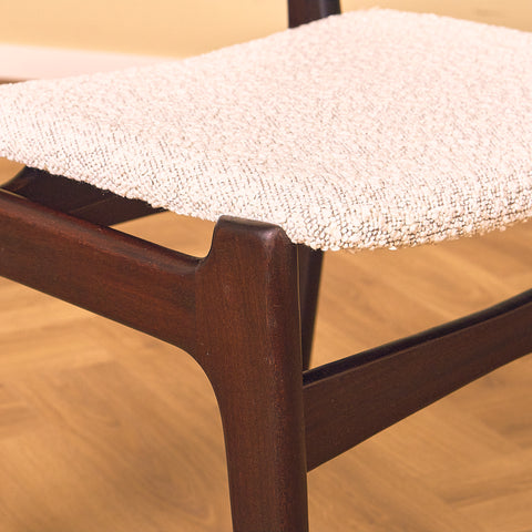 Danish dining chairs in Santos rosewood by Findahl