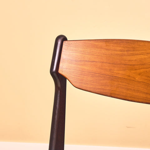 Danish dining chairs in Santos rosewood by Findahl