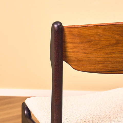 Danish dining chairs in Santos rosewood by Findahl