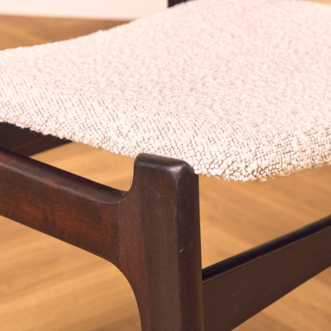 Danish dining chairs in Santos rosewood by Findahl