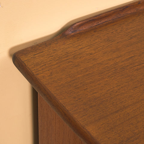 Swedish writing desk in teak by Lelångs Möbelfabrik, Bengtsfors