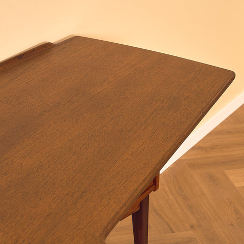 Swedish writing desk in teak by Lelångs Möbelfabrik, Bengtsfors
