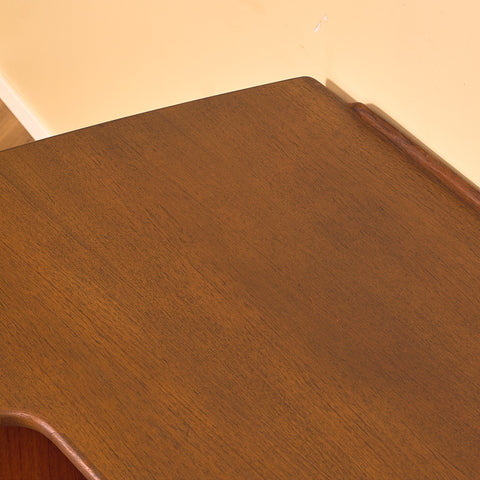 Swedish writing desk in teak by Lelångs Möbelfabrik, Bengtsfors