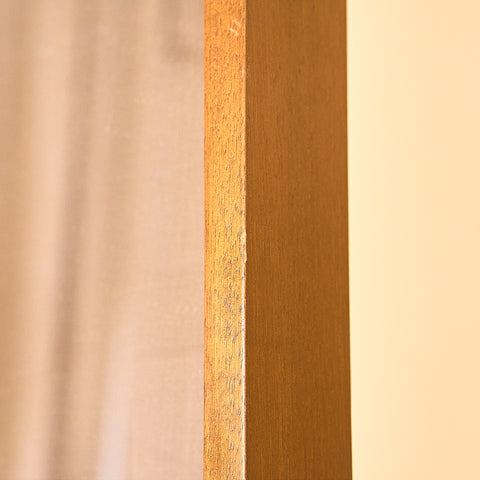 Mid-century mirror in beech