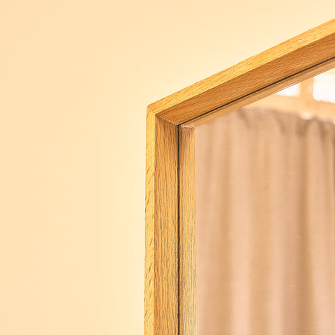 Swedish mirror in oak Nyge verken