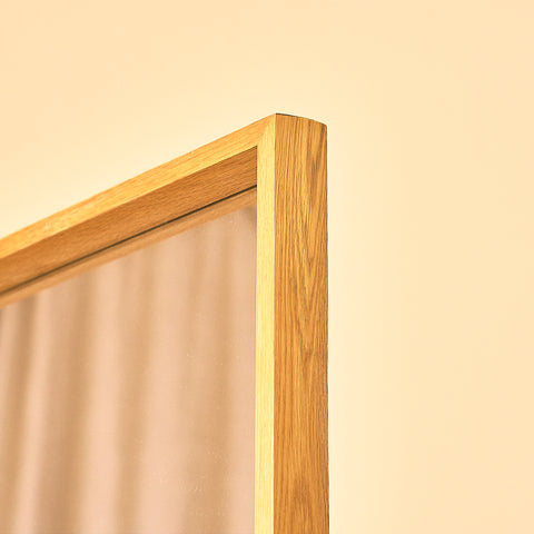 Swedish mirror in oak Nyge verken