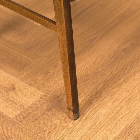 Danish set of 6 dining chairs in teak and beech by SAX
