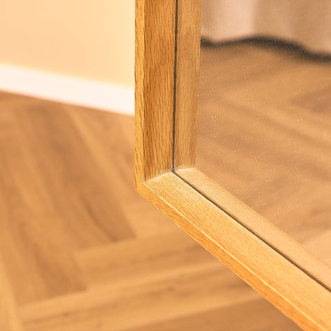Swedish mirror in oak Nyge verken