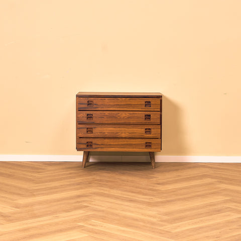 Danish chest of drawers in Santos rosewood