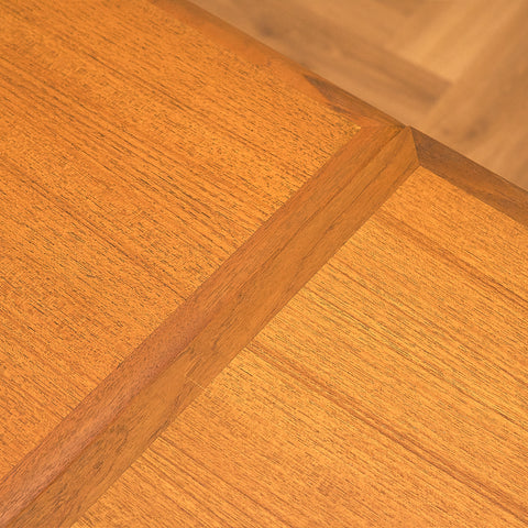 Danish dining table in teak