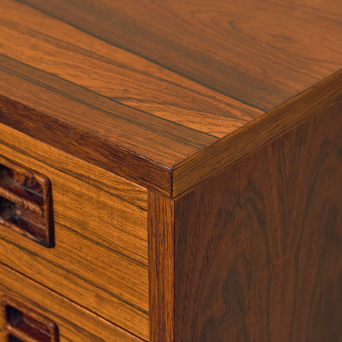 Danish chest of drawers in Santos rosewood