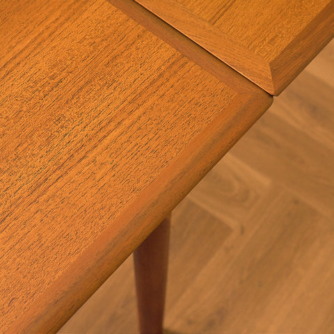 Danish dining table in teak