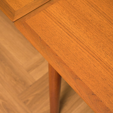 Danish dining table in teak