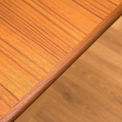 Danish dining table in teak