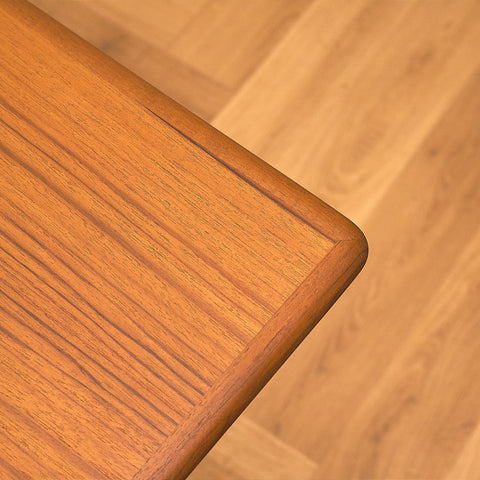 Danish dining table in teak