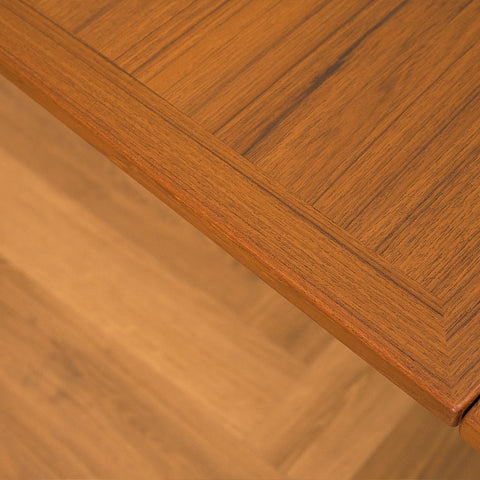 Danish dining table in teak by Slagelse Møbelværk