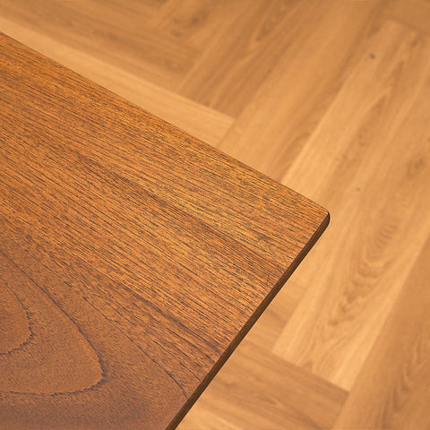 Danish dining table in teak