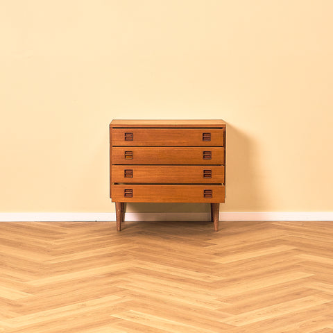 Danish Small Chest of Drawers in Teak