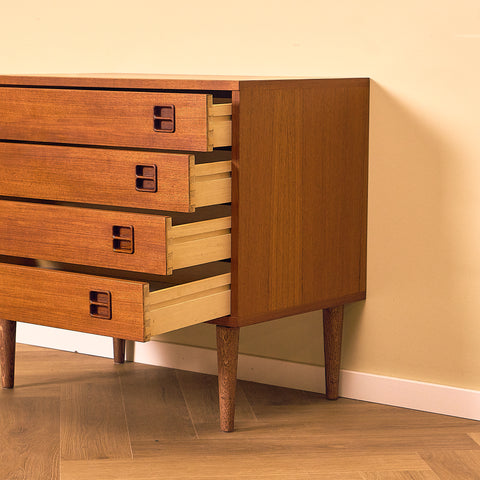 Danish Small Chest of Drawers in Teak