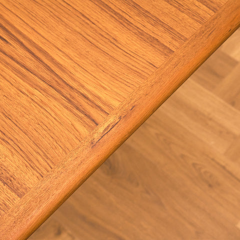Danish dining table in teak