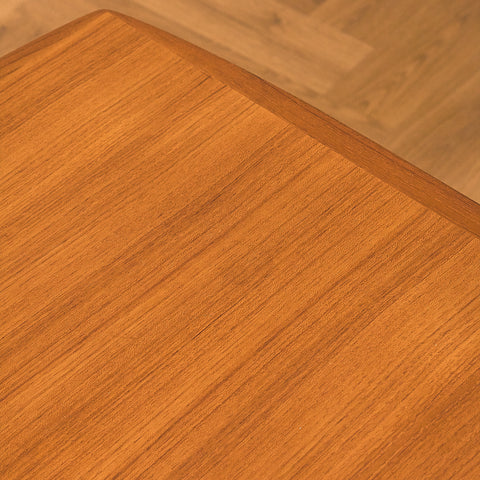 Swedish rectangular dining table in teak
