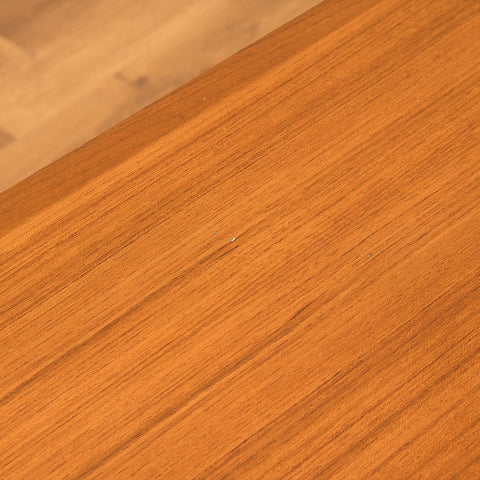 Swedish rectangular dining table in teak
