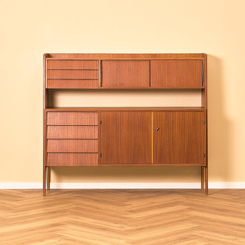 Swedish bookshelf in teak