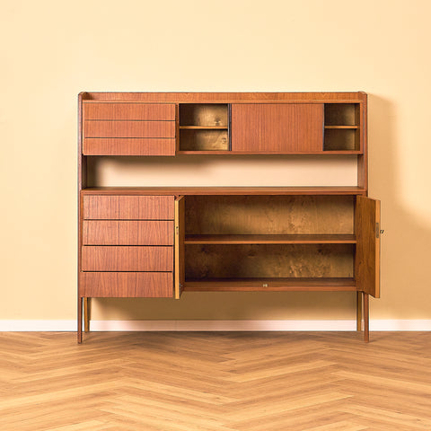 Swedish bookshelf in teak