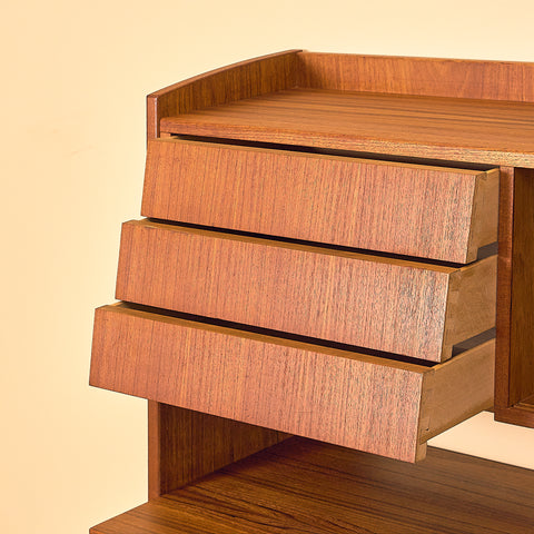 Swedish bookshelf in teak