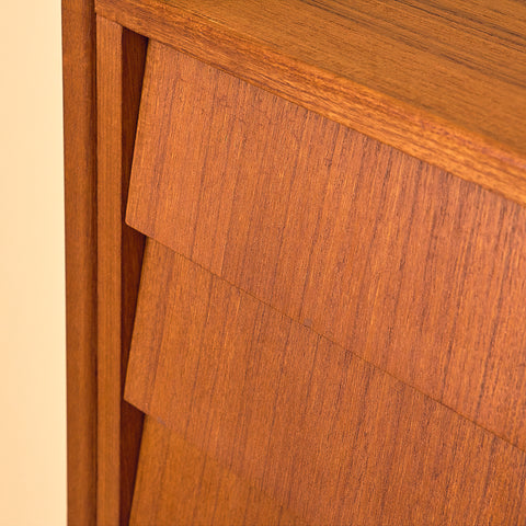 Swedish bookshelf in teak