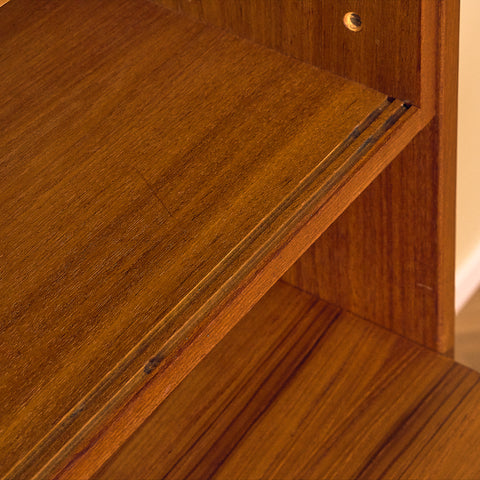 Swedish bookshelf in teak