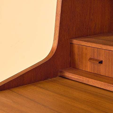 Danish secretary in teak