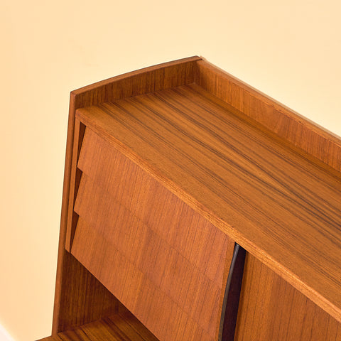 Swedish bookshelf in teak
