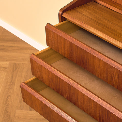 Danish secretary in teak