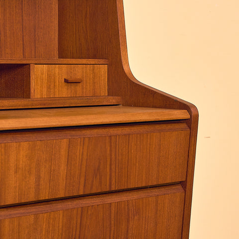 Danish secretary in teak