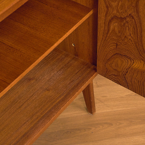Swedish bookshelf in teak