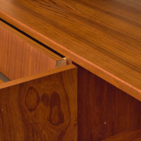 Swedish bookshelf in teak